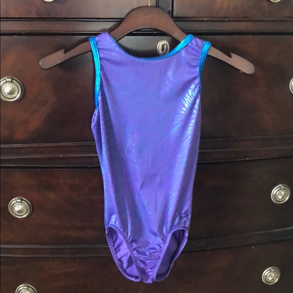 EUC GK gymnastics practice leo size adult small